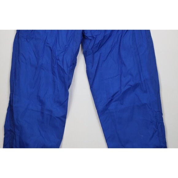 Vintage 90s Reebok Mens XL Classic Logo Lined Windbreaker Joggers Pants Blue - Picture 12 of 14